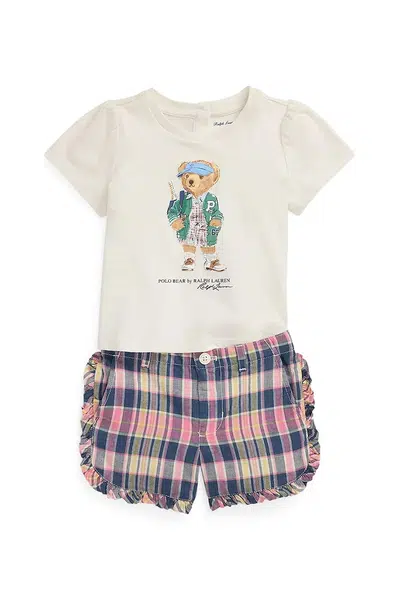 Souprava Polo Ralph Lauren béžová barva, 310982152001