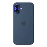 Pouzdro Silicone Case with MagSafe pro Apple iPhone 16 Plus, denim