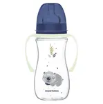 CANPOL BABIES Antikoliková lahev EasyStart sleepy koala modrá 300 ml