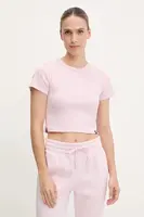 Tričko Under Armour Rival dámské, růžová barva, 6000264