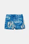 Dětské plavkové šortky Guess modrá barva, L5GZ02 WG2A2