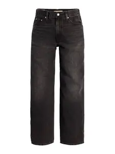 LEVI'S ® Džínsy 'BAGGY DAD'  čierny denim