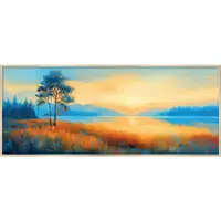 Euroart OBRAZ NA KOVU, krajina a příroda, 60/120/4 cm