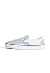 VANS Slip-on obuv 'Classic'  svetlomodrá / šedobiela