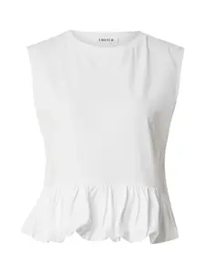 EDITED Tričko 'Davinia'  biela