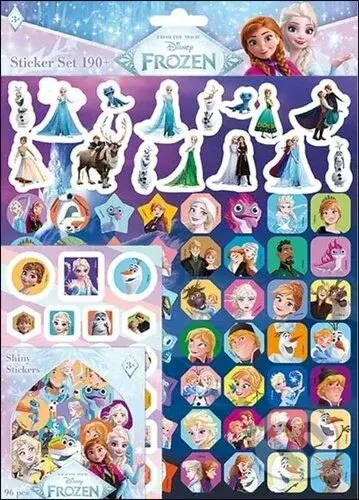 Samolepkový set 190+ Ledové království