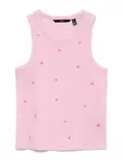 VERO MODA Top 'VMNAJA'  ružová / červená