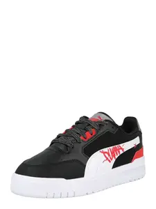 PUMA Tenisky 'Shuffle Downtown Lo Mid 90'  červená / čierna / biela