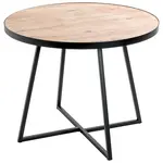 ODKLÁDACÍ STOLEK, černá, barvy dubu