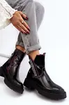 Kožené dámské botky Maciejka