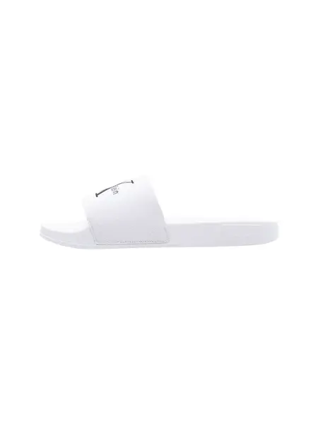 Calvin Klein Šľapky 'ESS'  sivá / čierna / biela