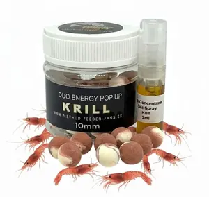 Method feeder fans plovoucí boilies duo energy 12 mm 50 ml - krill