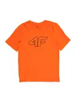4F Junior Funkčné tričko  oranžová / čierna