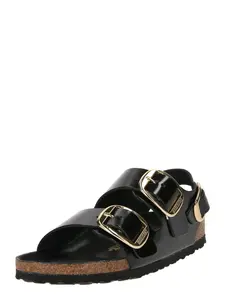 BIRKENSTOCK Sandále 'Milano'  čierna