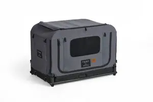 FIKAGO Skládací kennel přepravka Queen S Grey
