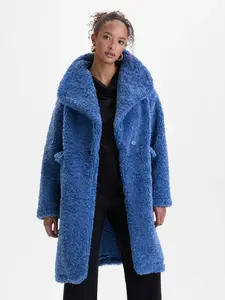 Blue Women's Faux Fur Coat ORSAY - Women's