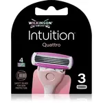 Wilkinson Sword Intuition Quattro náhradní hlavice 3 ks