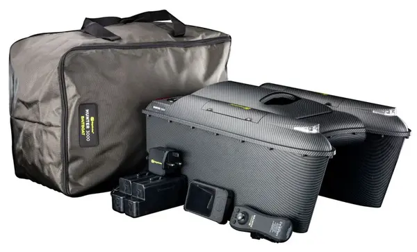 Ridgemonkey zavážecí lodička hunter 3000 bait boat echo edition
