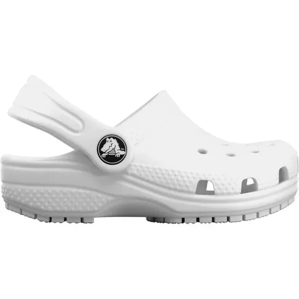 Crocs CLASSIC CLOG K Dětské pantofle, bílá, velikost 38/39