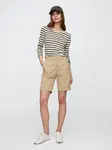 GAP dámské bermudy Downtown Khaki