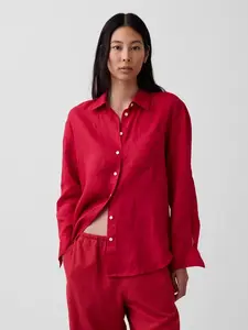 GAP ľanová oversize košeľa