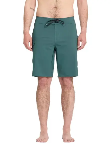 Volcom pánské plavky Lido Solid Mod 20 Rifle Green | Zelená | Velikost 32