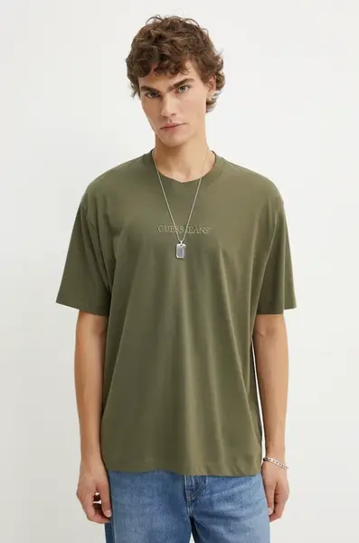 Bavlněné tričko Guess Jeans