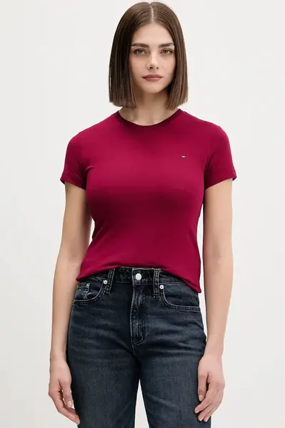 Tommy Jeans basic tričko dámské bavlněné