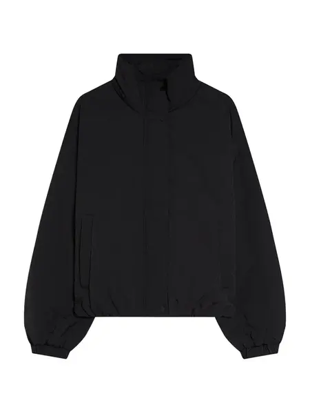 Bershka Prechodná bunda  čierna