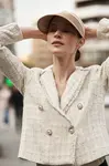 Marisse Women's Jacket L-Mr-4311 Off White