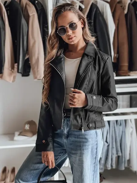 Dámská kožená bunda DARKGLORY