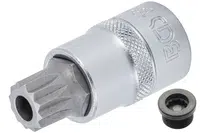 MDtools Klíč na výpustný šroub oleje Audi, VW 1/2" XZN M16