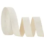 25 Yards Flat Cotton Herringbone Ribbons