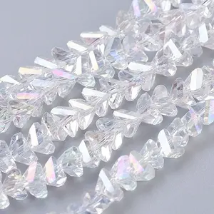 Electroplate Glass Beads Strands