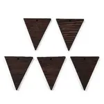 Natural Wenge Wood Pendants