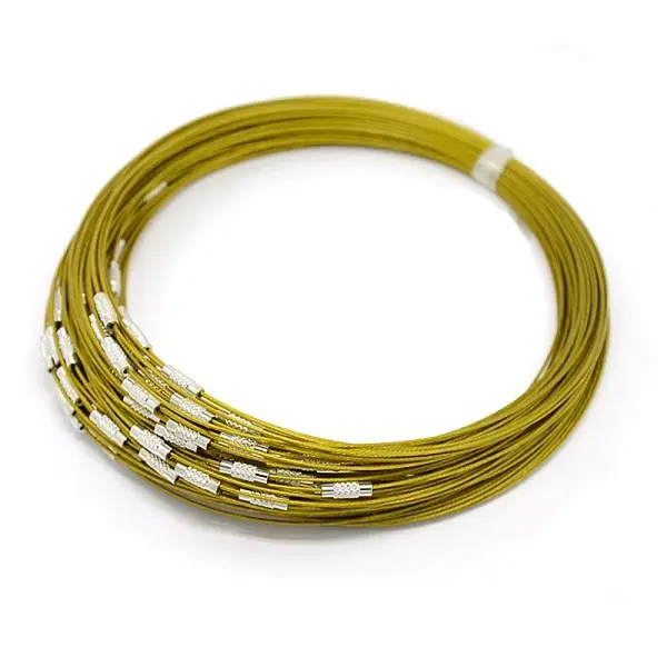 201 Stainless Steel Wire Necklace Cord