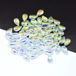 Transparent Glass Charms