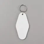 Plastic Blank Motel Keychain