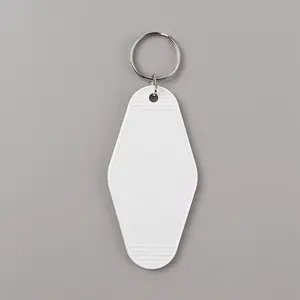 Plastic Blank Motel Keychain
