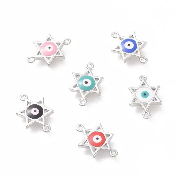 Brass Enamel Links connectors