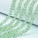 Electroplate Glass Beads Strands