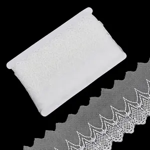 7.5 Yards Milk Fiber Lace Trim