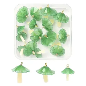 15Pcs 3 Styles Plastic Pendants