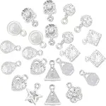 Mixed Shapes Alloy Charms