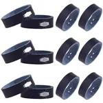 100Pcs Leather with Alloy Waist Belt Keeper Rings