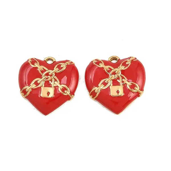 304 Stainless Steel Enamel Pendants