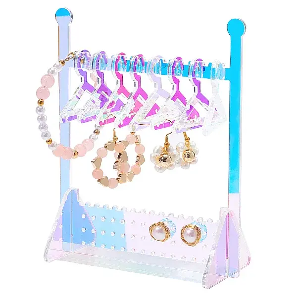 Transparent Acrylic Earring Display Stands