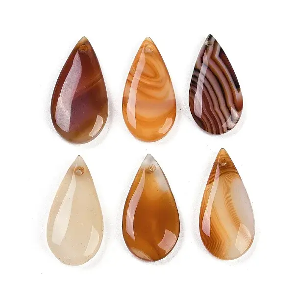Natural Agate(Dyed & Heated) Pendants