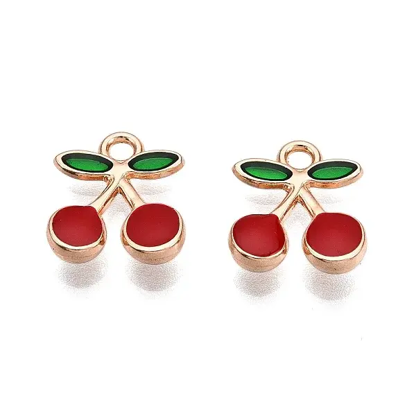 Alloy Enamel Pendants