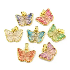 Transparent Resin Pendants